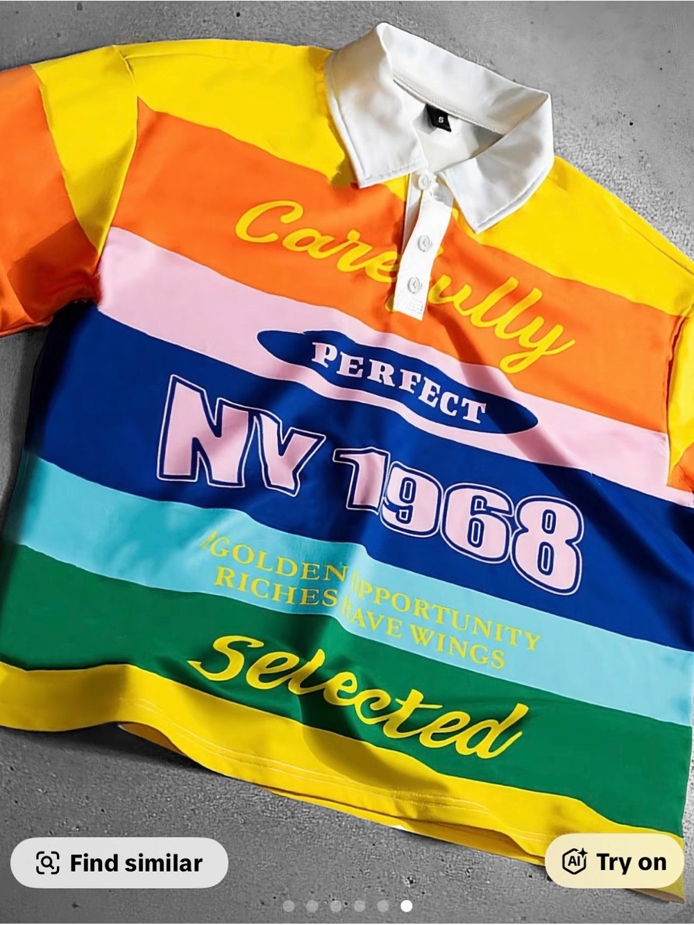 Striped Polo - Picture 4 of 4